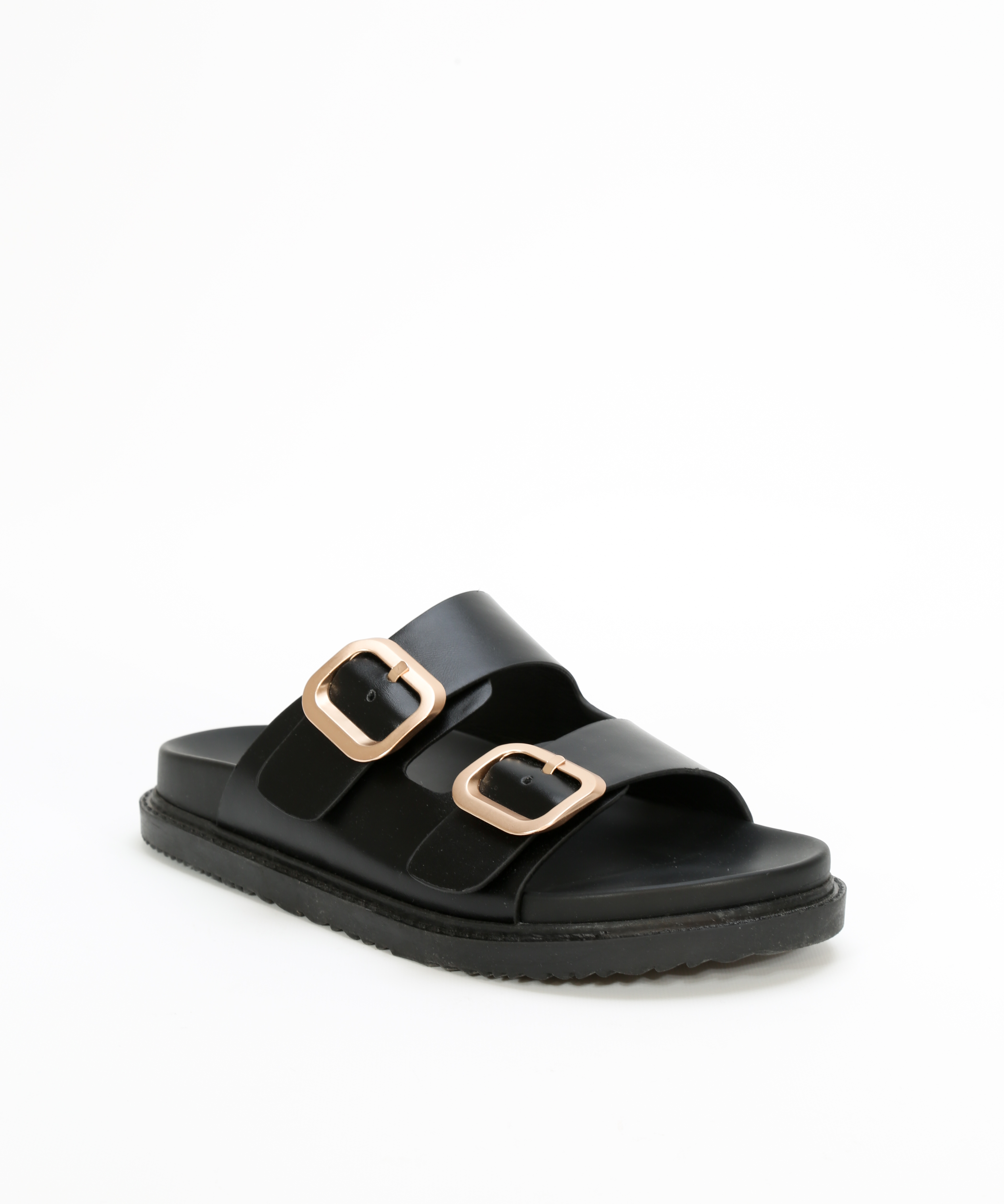 Sandalias planas hebilla doble image number null
